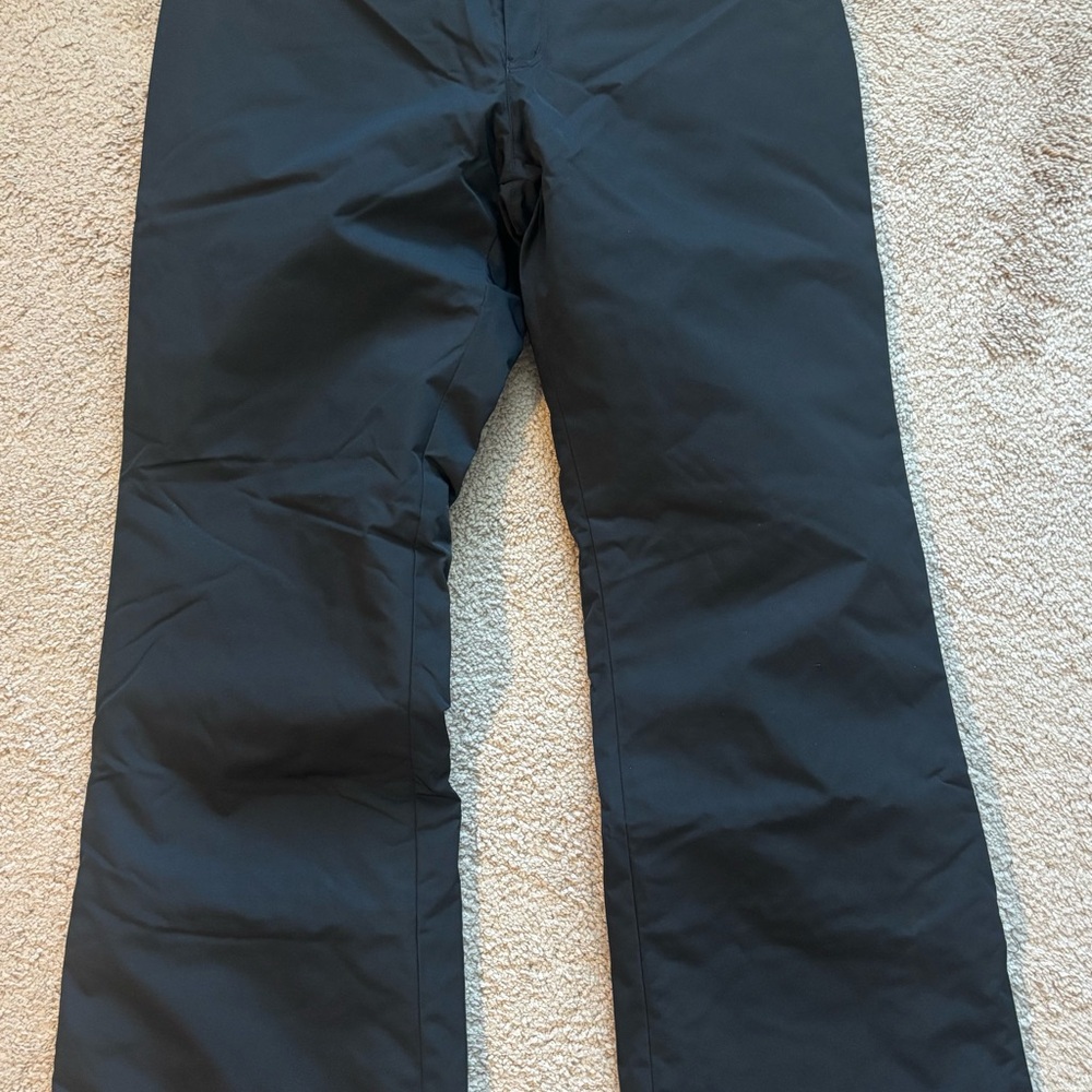 FREE COUNTRY Black Insulated Snow Ski Pants Water resistant ~ Women's M ~ NEW